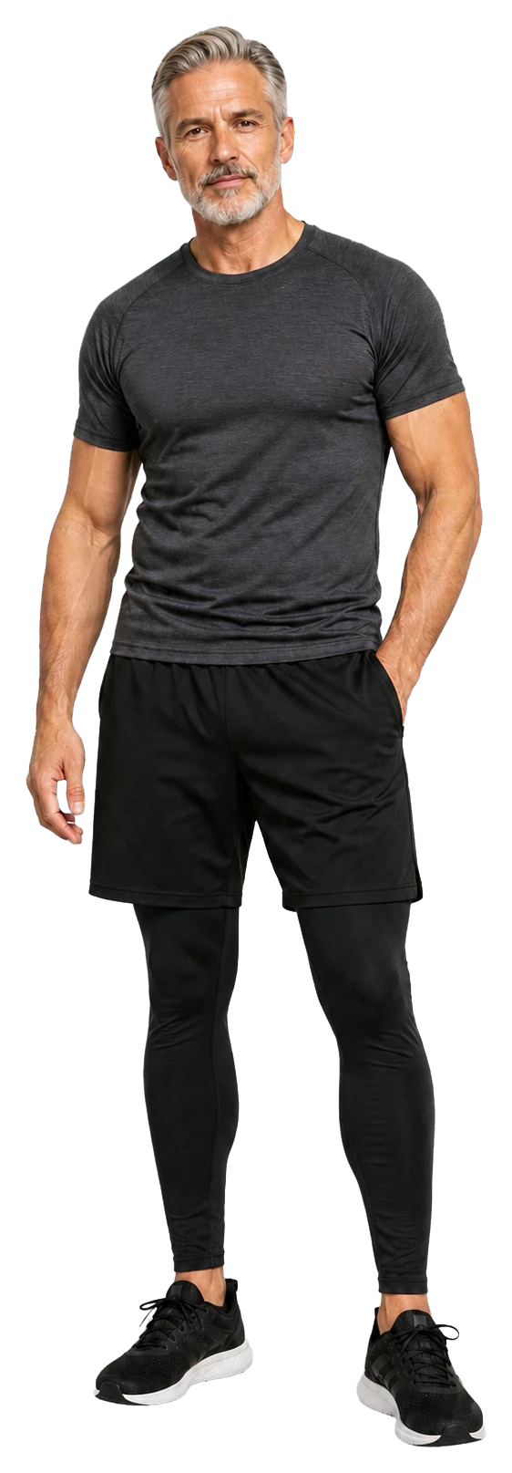 Athletic man representing the men’s research catalogue